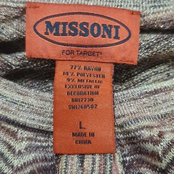 MISSONI for target Chevron Sweater - Picture 5 of 8